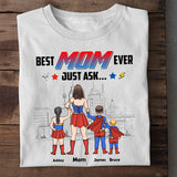 Supermom - Personalized Mother T-shirt and Hoodie
