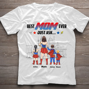 Supermom - Personalized Mother T-shirt and Hoodie