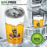 It's Not A Dad Bod - Personalized Father Tumbler