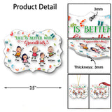 Life Is Better With Grandkids - Personalized Grandma Ornament