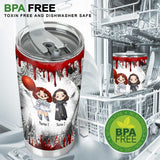 Ghost Sisters - Personalized Halloween Bestie Tumbler