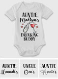 Drinking Buddy - Personalized Newborn Baby Onesie