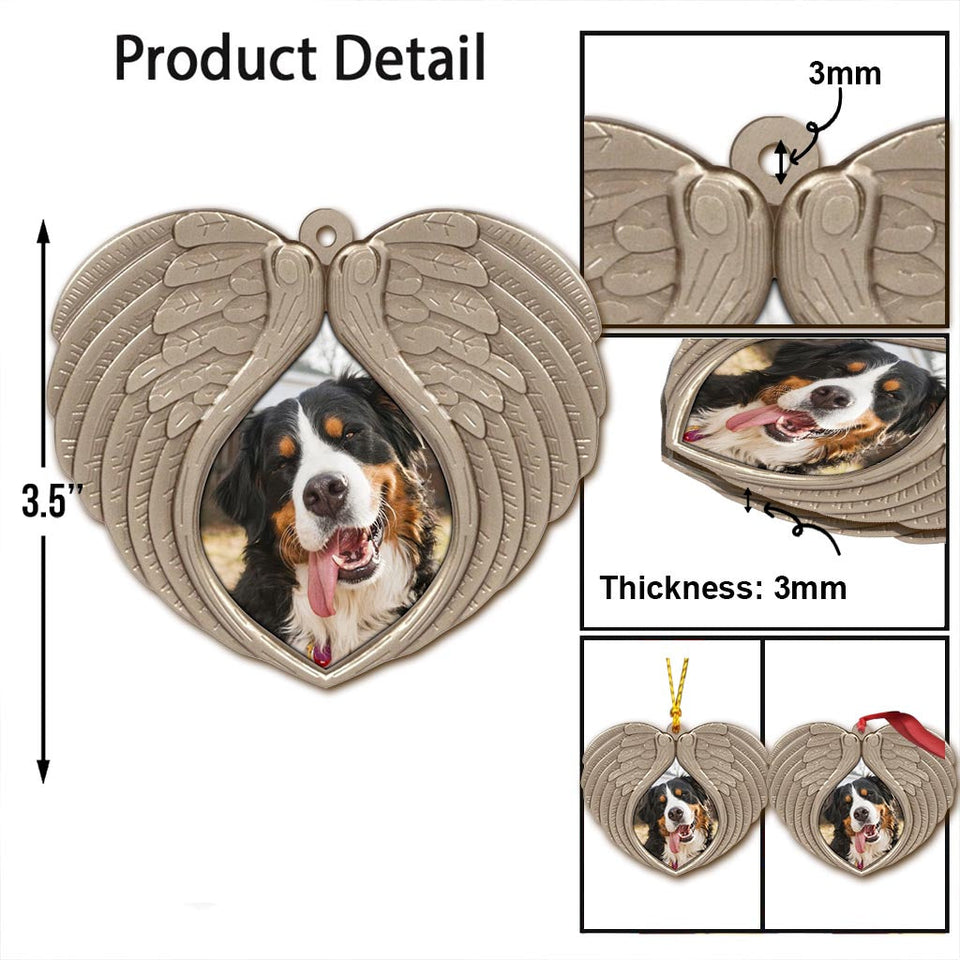 Don't Cry For Me - Personalized Christmas Dog Ornament (Printed On Both Sides)