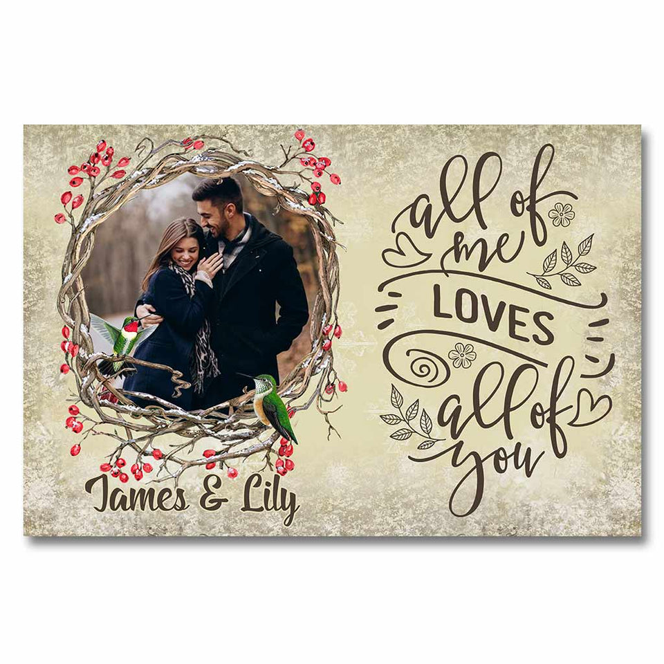 Dear My Only One - Personalized Couple Poster