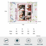 You're All I Need - Personalized Couple Blanket