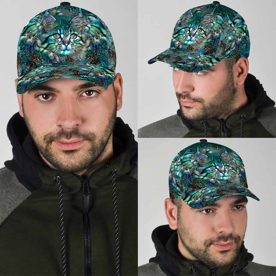 Cat Art Cap