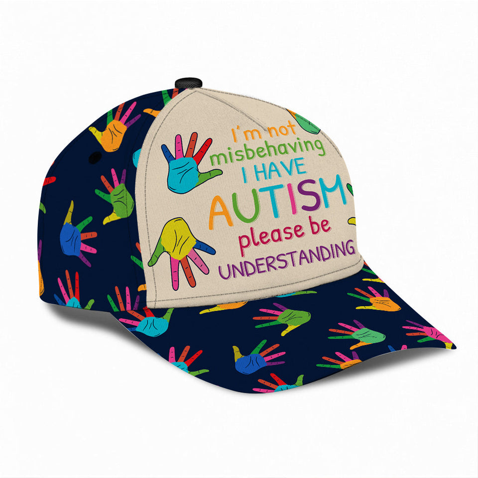 Merci de votre compréhension - Casquette de sensibilisation à l'autisme