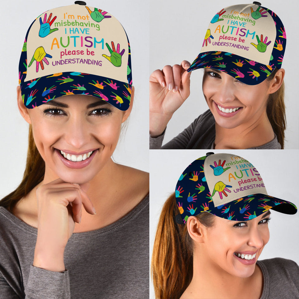 Merci de votre compréhension - Casquette de sensibilisation à l'autisme