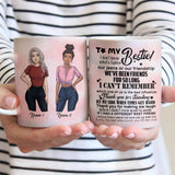 To My Bestie - Personalized Mug