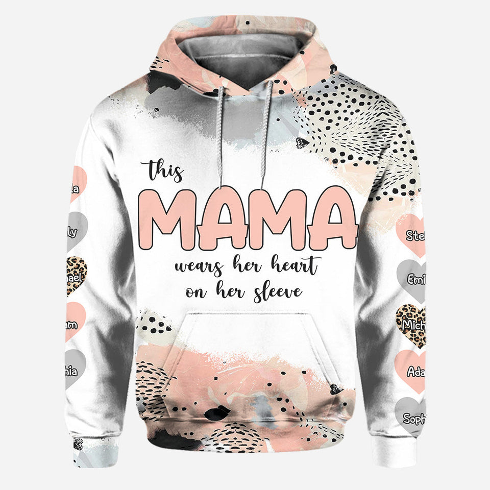 Mama Grandma - Personalized Mother's Day Mother Hoodie And Leggings