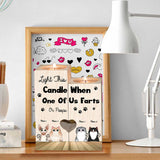 Light This Candle - Personalized Cat Candle Holder
