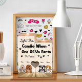 Light This Candle - Personalized Dog Candle Holder