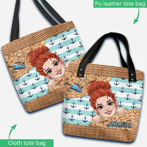 The Summer Is Calling - Personalized Cruising Tote Bag