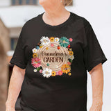 Grandma's Garden - Personalized Grandma T-shirt and Hoodie