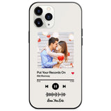 Music Code Song Photo Custom - Personalized Music Code Phone Case