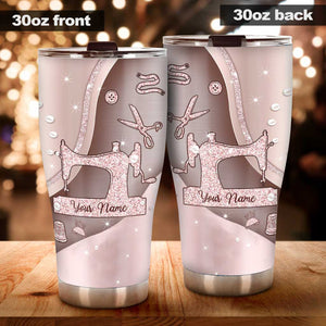 Love Sewing - Personalized Sewing Tumbler