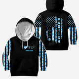 It's Okay To Be Different - Personalized Autism Awareness Hoodie and Leggings