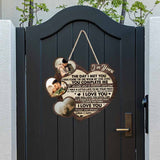I'm Yours - Personalized Couple Wood Sign