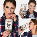 You Are The World Best Dog Mom - Personalized Mother's Day Dog Tumbler