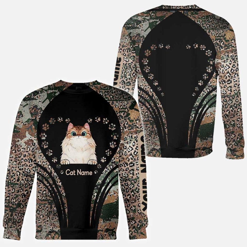 Love Cats - Personalized All Over T-shirt and Hoodie