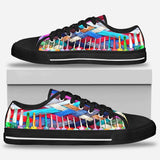 Colorful Crochet Low Top Shoes