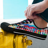 Colorful Crochet Low Top Shoes