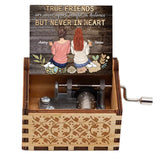 Our Friendship Is A True Blessing - Personalized Bestie Hand Crank Music Box