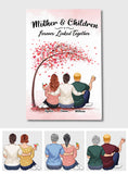 Forever Linked Together - Gift for mom, daughter, son - Personalized Canvas And Poster