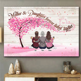 Forever Linked Together - Personalized Mother's Day Mother Canvas And Poster