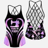 Love Sewing Cross Tank Top