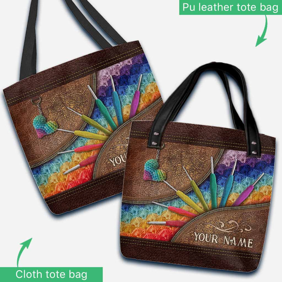 Crocheting Personalized Tote Bag