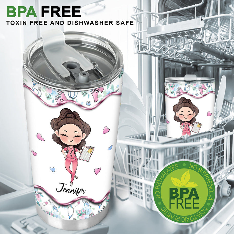 Nurse Life - Personalized Nurse Tumbler