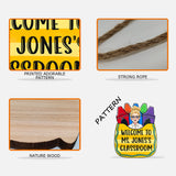 Welcome To My Classroom - Personalized Teacher Wood Sign