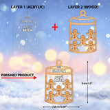 Grandma’s Perfect Batch - Personalized Christmas Grandma Layers Mix Ornament