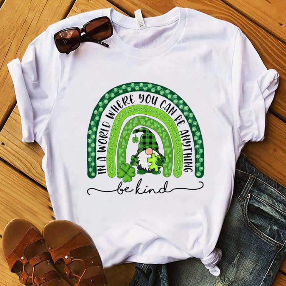 Soyez gentils - T-shirt et sweat à capuche pour la sensibilisation à l'autisme à l'occasion de la Saint-Patrick