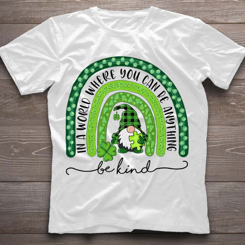 Soyez gentils - T-shirt et sweat à capuche pour la sensibilisation à l'autisme à l'occasion de la Saint-Patrick