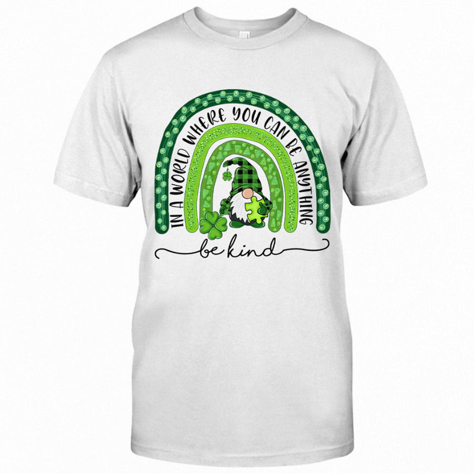 Soyez gentils - T-shirt et sweat à capuche pour la sensibilisation à l'autisme à l'occasion de la Saint-Patrick