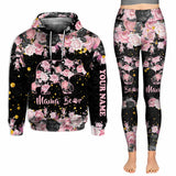 Mama Bear - Personalized Mother's Day Mother Hoodie and Leggings