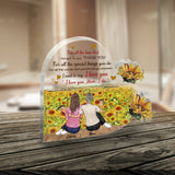Mom You Are My Sunshine - Personalized Mother's Day Mother Custom Shaped Acrylic Plaque