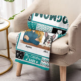Fur Mom - Personalized Mother's Day Dog Blanket