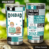 Fur Mom - Dog gift for cat lover - Personalized Tumbler