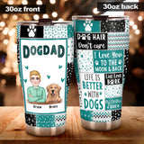 Fur Mom - Dog gift for cat lover - Personalized Tumbler