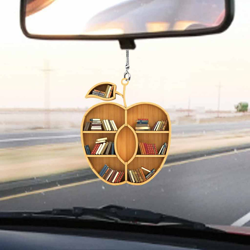 It's A Good Day To Read A Book - Teacher Car Ornament (Printed On Both Sides)