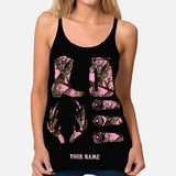 Catch Me If You Can - Personalized Hunting Cross Tank Top and Leggings
