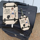 I Haven't Been Everywhere - Personalized Travelling Leather Luggage Tag & Passport Holder