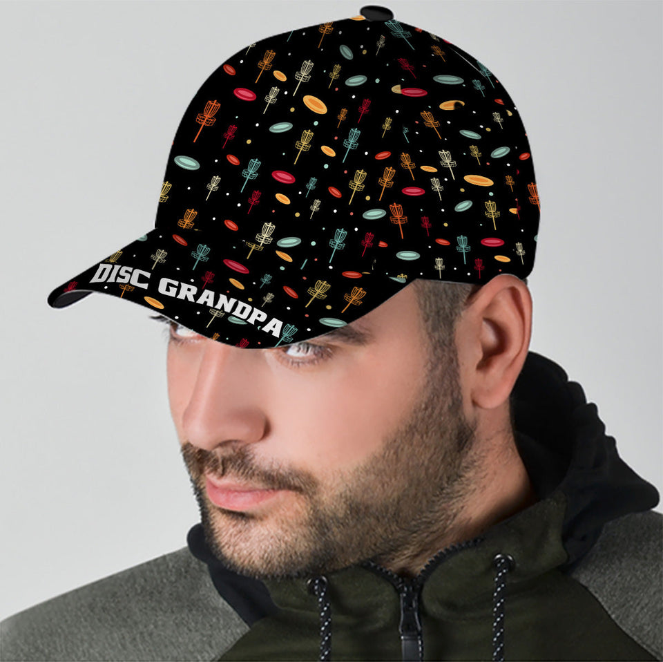 Disc Daddy - Disc Golf gift for dad, grandpa, mom, grandma - Personalized Classic Cap