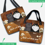 Best Cat Mom Ever Personalized Tote Bag
