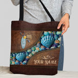 Salty Lil Beach - Sea Lover Personalized Tote Bag