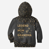 Legend Mom Grandma - Personalized Mother's Day Mother Hoodie and Leggings