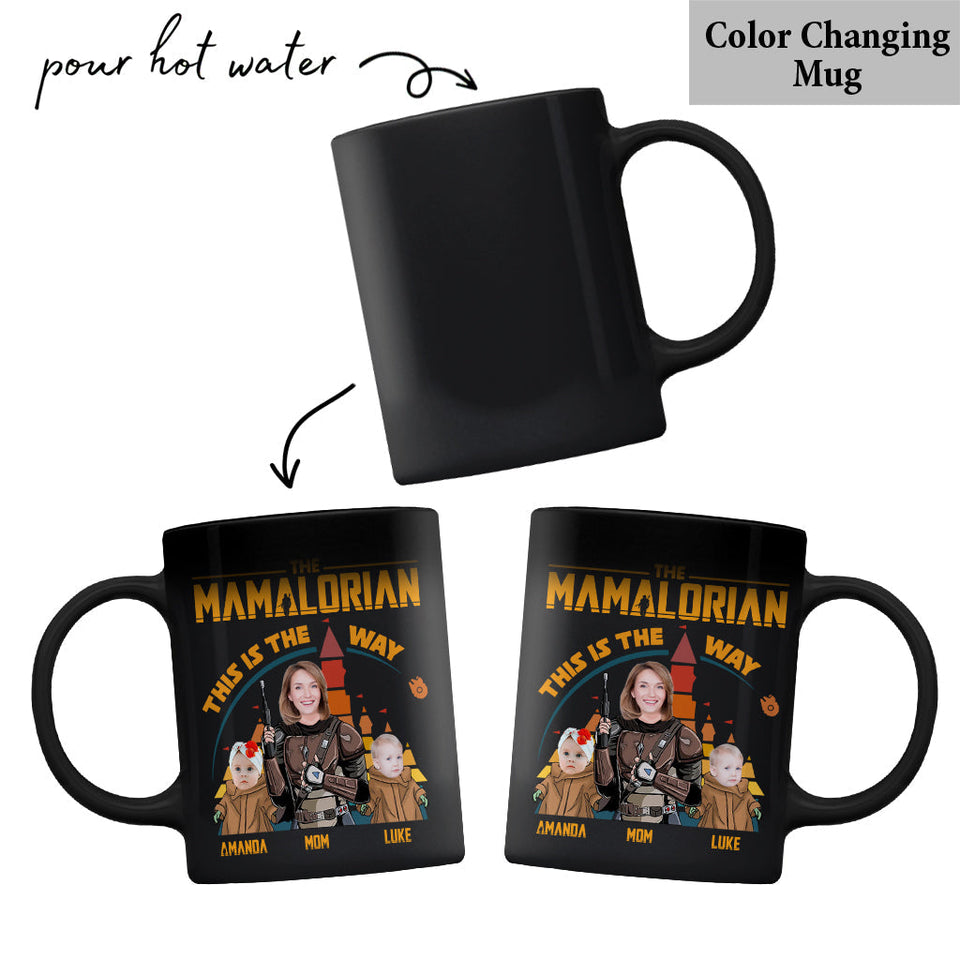 The Mamalorian This Is The Way - Gift for mom, grandma, grandpa, dad - Personalized Mug